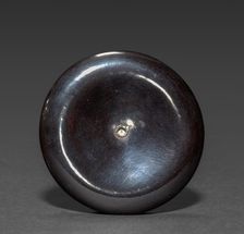 Jar with Wooden Cover (lid), 1700s-1800s. Creator: Unknown