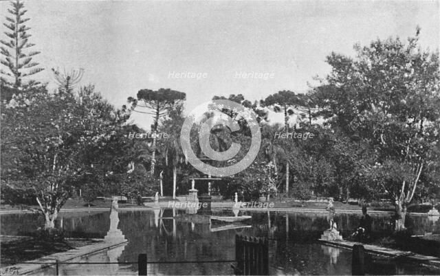 'Jardim Publico', 1895. Artists: Wilhelm Gaensly, Rudolf Friedrich Fra.