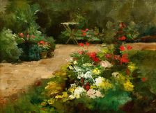 Jardin, . Creator: Caillebotte; Gustave (1848-1894)