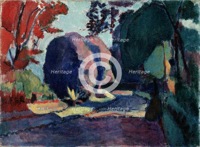 'Jardin du Luxembourg', 1901.  Creator: Henri Matisse.