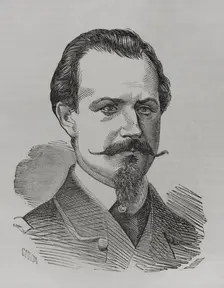 Jaroslaw Dombrowski (1836-1871), Polish nobleman and military officer..., 1871. Creator: Unknown