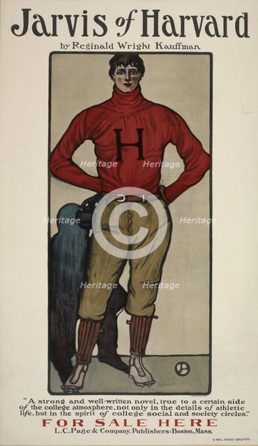 Jarvis of Harvard, c1895 - 1911. Creator: Unknown.