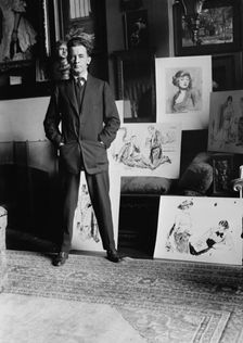 Jas. Montgomery Flagg, between c1910 and c1915. Creators: Bain News Service, George Graham Bain