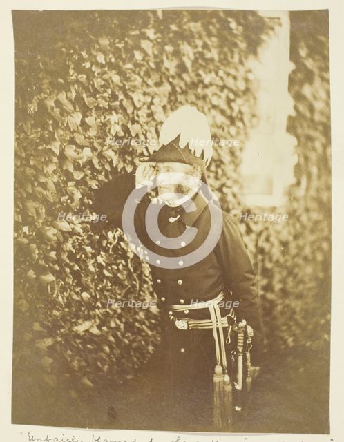 Jas. B.B. Estcourt (1802-1855) General, Taken at the Crimea Shortly Before his Death 1802-1855, 1855 Creator: Roger Fenton.
