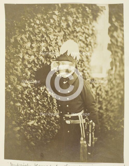 Jas. B.B. Estcourt (1802-1855) General, Taken at the Crimea Shortly Before his Death 1802-1855, 1855 Creator: Roger Fenton.