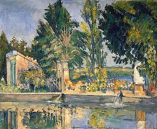 Jas de Bouffan, the Pool c1876. Artist: Paul Cezanne