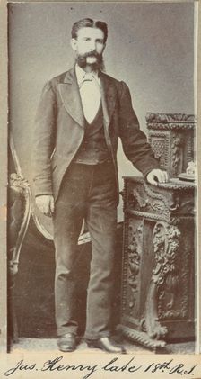 Jas. Henry late 18th Regt, c.1860. Creator: Unknown