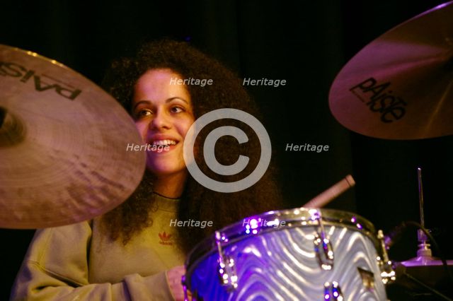 Jas Kayser, Daisy George Quintet, New Generation Jazz Festival, Shoreham by Sea, 2022. Creator: Brian O'Connor.
