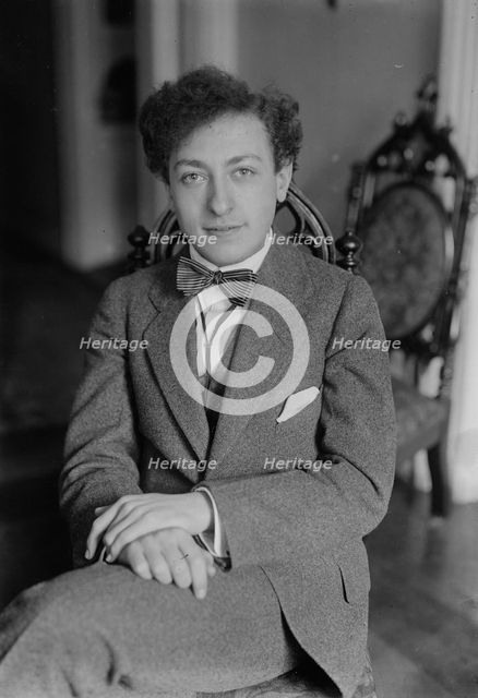 Jascha Heifetz, 1917. Creator: Bain News Service.