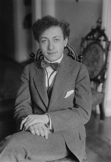 Jascha Heifetz, 1917. Creator: Bain News Service