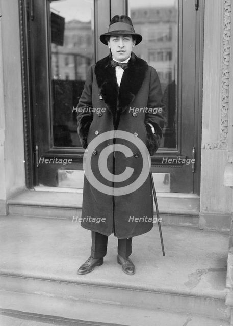 Jascha Heifetz, between c1915 and c1920. Creator: Bain News Service.