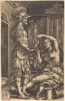 Jason and Medea, 1529. Creator: Heinrich Aldegrever