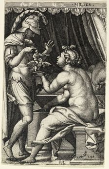 Jason and Medea, n.d. Creator: Master I.B.