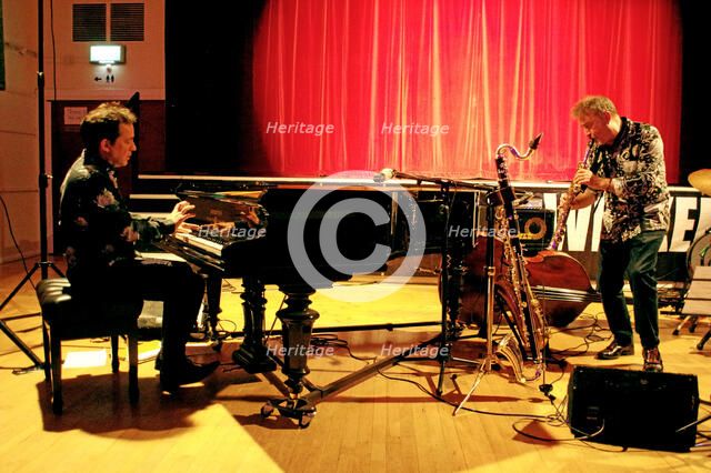 Jason Rebello – Tim Garland Duo, Battle Jazz Festival, East Sussex, July 2023. Creator: Brian O'Connor.