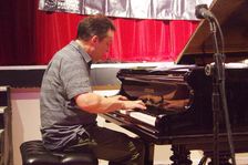 Jason Rebello, Jason Rebello-Orlando Le Fleming Duo, Battle Jazz Festival, East Sussex, July 2024. Creator: Brian O'Connor