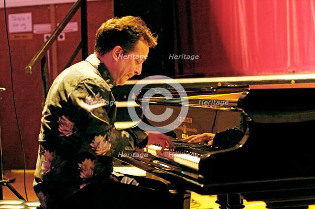 Jason Rebello, Jason Rebello – Tim Garland Duo, Battle Jazz Festival, Battle, East Sussex, July 2023 Creator: Brian O'Connor.