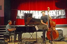 Jason Rebello-Orlando Le Fleming Duo, Battle Jazz Festival, Battle, East Sussex, July 2024. Creator: Brian O'Connor