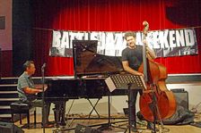 Jason Rebello-Orlando Le Fleming Duo, Battle Jazz Festival, Battle, East Sussex, July 2024. Creator: Brian O'Connor