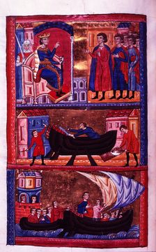 Jason, the Argo and Argonauts, c1285. Creator: Unknown