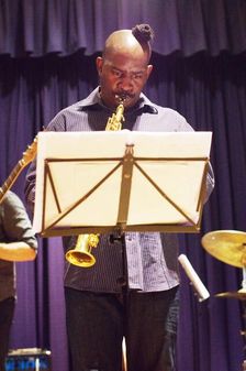 Jason Yarde, Watermill Jazz Club, Dorking, Surrey, September, 2015. Artist: Brian O'Connor