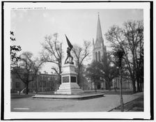 Jasper Monument, Savannah, Ga., between 1890 and 1901. Creator: Unknown