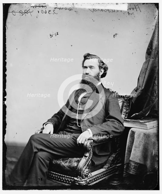 Jasper Packard of Indiana, between 1860 and 1875. Creator: Unknown.
