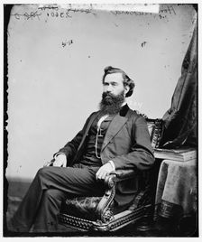 Jasper Packard of Indiana, between 1860 and 1875. Creator: Unknown