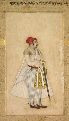 Jaswant Singh of Jodhpur (ruled 1635-1678), c. 1660-1665. Creator: Unknown