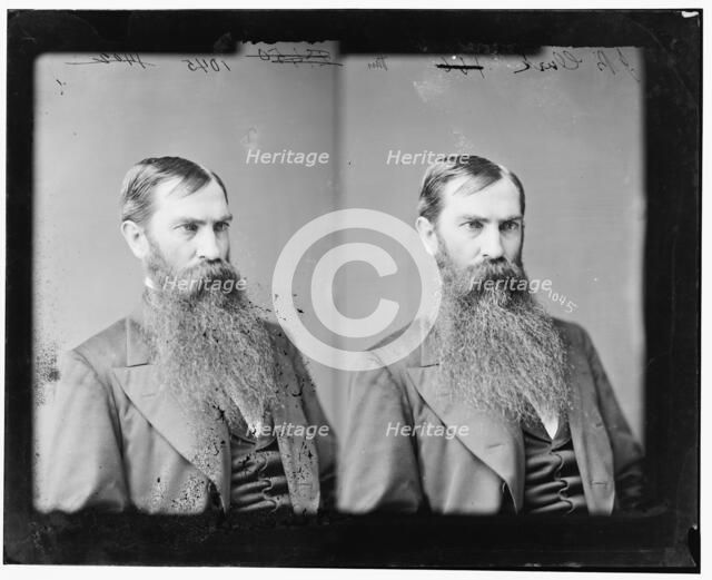 J.B. Clark Sr. of Missouri, 1865-1880. Creator: Unknown.