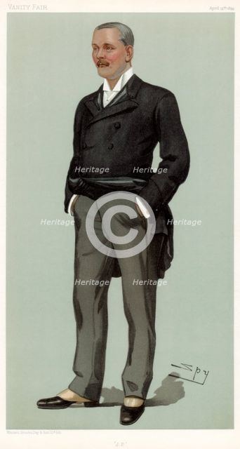 'JB', John Balfour, 1st Baron Kinross, Scottish lawyer and politician, 1899. Artist: Spy
