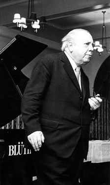 JB Priestley (1894-1984), British writer, 1967. Creator: Unknown