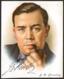 JB Priestley, British novelist, playwright, essayist and broadcaster, c1927