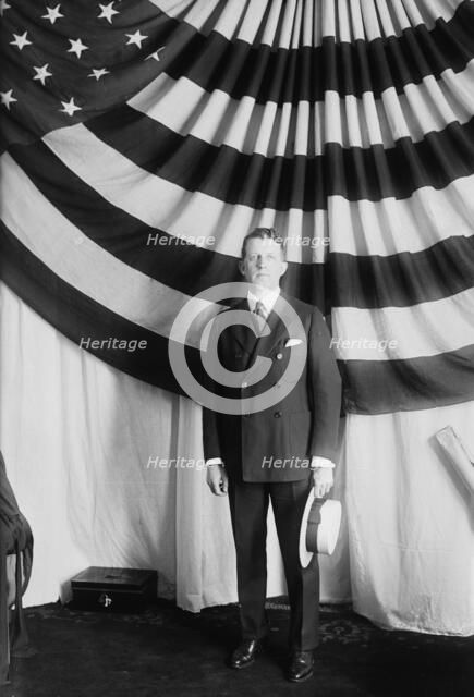 J.B. Wells, 1917 and 1918. Creator: Bain News Service.