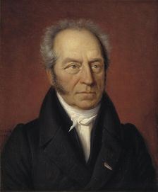 J.C. Spengler, Warden of the Royal Cabinet of Curiosities, 1834. Creator: Johan Ludvig Gebhard Lund