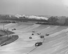 JCC Double Twelve Race, Brooklands, Surrey, 1929. Artist: Bill Brunell