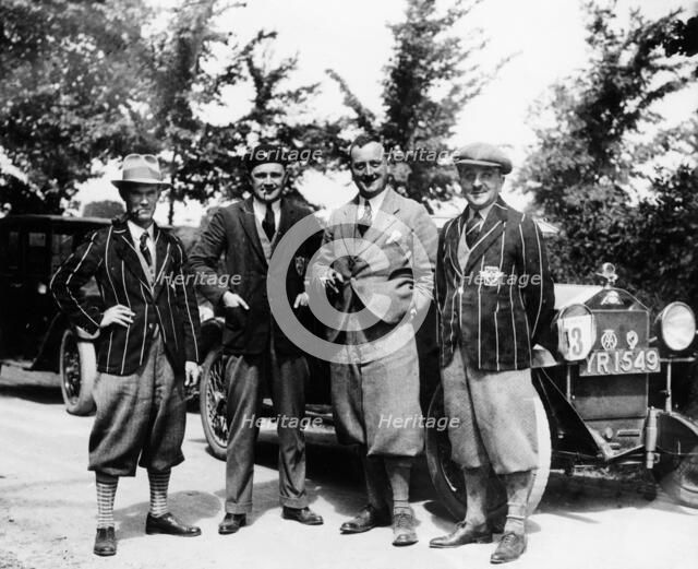 JCC Interclub Trial, 27th June 1929. Artist: Unknown