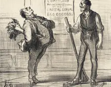 Je ne vois pas pourquoi on ne nous nommerait pas aussi.., 1856. Creator: Honore Daumier