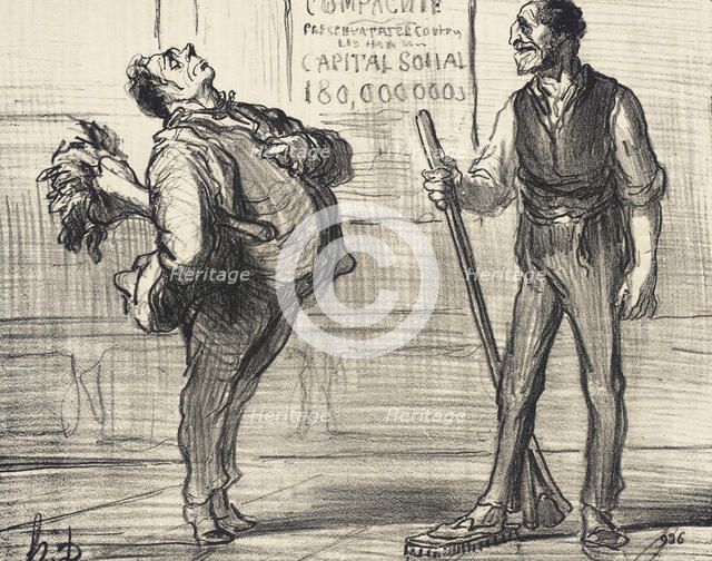 Je ne vois pas pourquoi on ne nous nommerait pas aussi.., 1856. Creator: Honore Daumier.