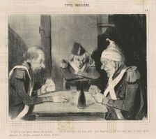 Je suis le plus grand ennemi des factions, 19th century. Creator: Honore Daumier
