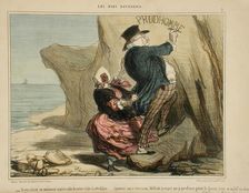 Je veux laisser un monument impérissable..., 1854. Creator: Honore Daumier