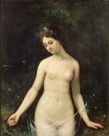 Jeune femme nue, 1831. Creator: Gautier, Théophile (1811-1872)
