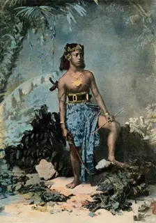 Jeune Fille De Samoa (Young Samoan Girl), 1900. Creator: Unknown