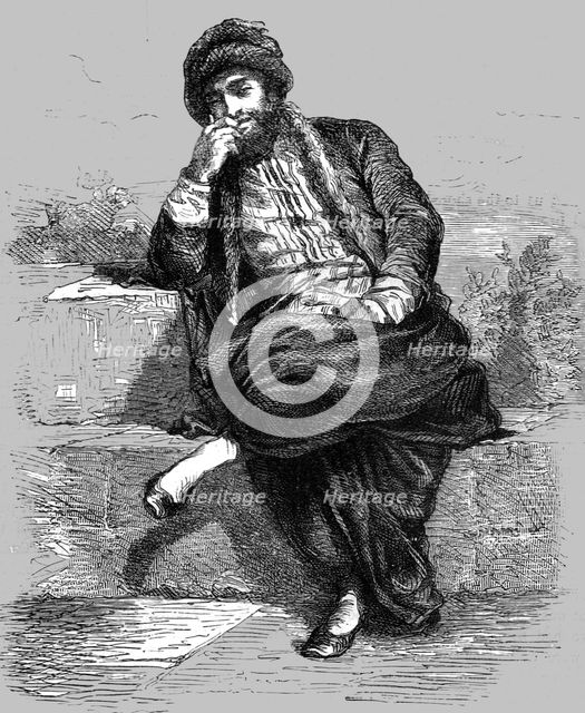 'Jew of Salonica; Notes on Albania', 1875. Creator: Frederick A. Lyons.