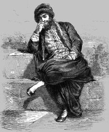 Jew of Salonica; Notes on Albania 1875. Creator: Frederick A. Lyons