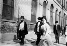 Jew[ish] New Year parade, N.Y., 1912. Creator: Bain News Service