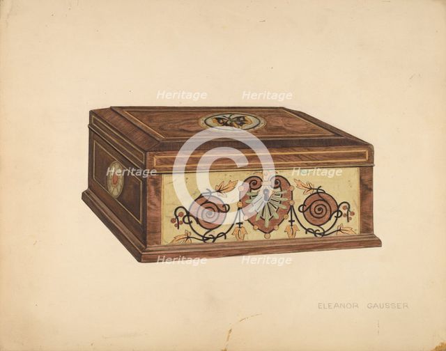 Jewel Box, 1935/1942. Creator: Eleanor Gausser.