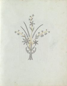 Jewel in the form of a bouquet, c.1800-c.1810. Creator: Carl Friedrich Bärthel