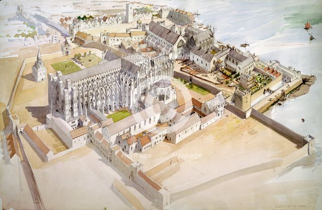 Jewel Tower, Westminster, c1510, (c1990-2010). Creator: Terry Ball.