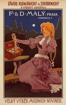 Jewelry & bijouterie, Prague, 1900. Creator: Unknown artist