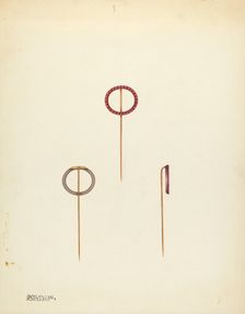 Jewelry, c. 1939. Creator: Kalamian Walton